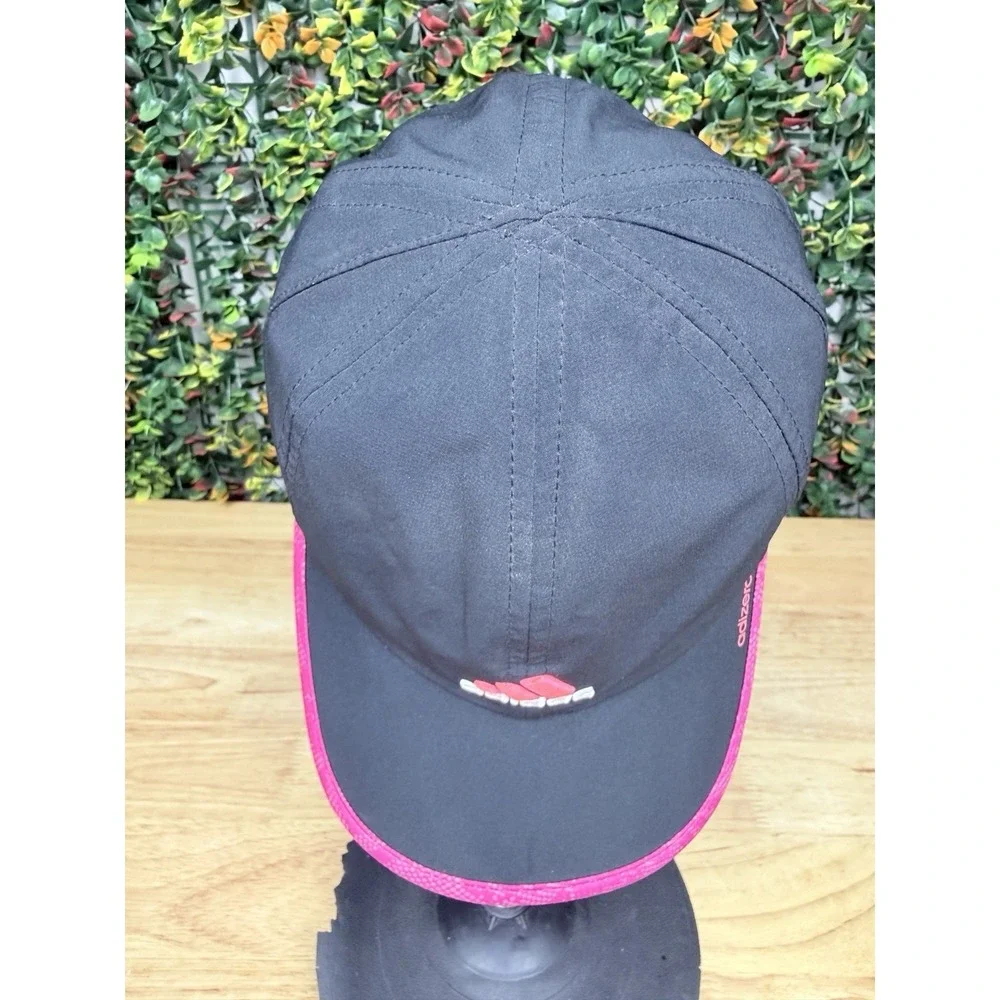 adidas Climacool Hat Cap Strapback Black Adjustable One Size Run Pickle Ball